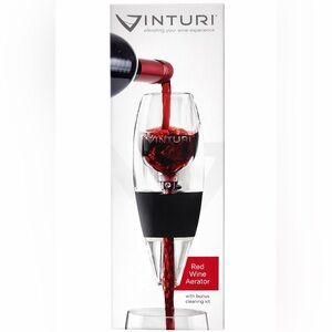 Vinturi Red Wine Aerator + Cleaning Kit | NIB 🍷